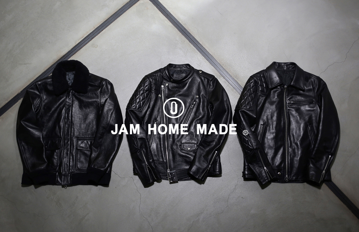 JAM HOME MADEのオリジナルのレザープロダクト