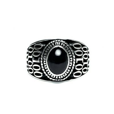 【ジャムホームメイド（JAMHOMEMADE）】オニキス 0010 ハイブリッド カレッジリング S / 指輪