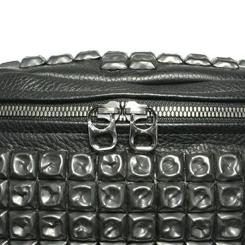 J-BG006)ENDUREレザーJAMスタッズボディバッグショルダーバッグS