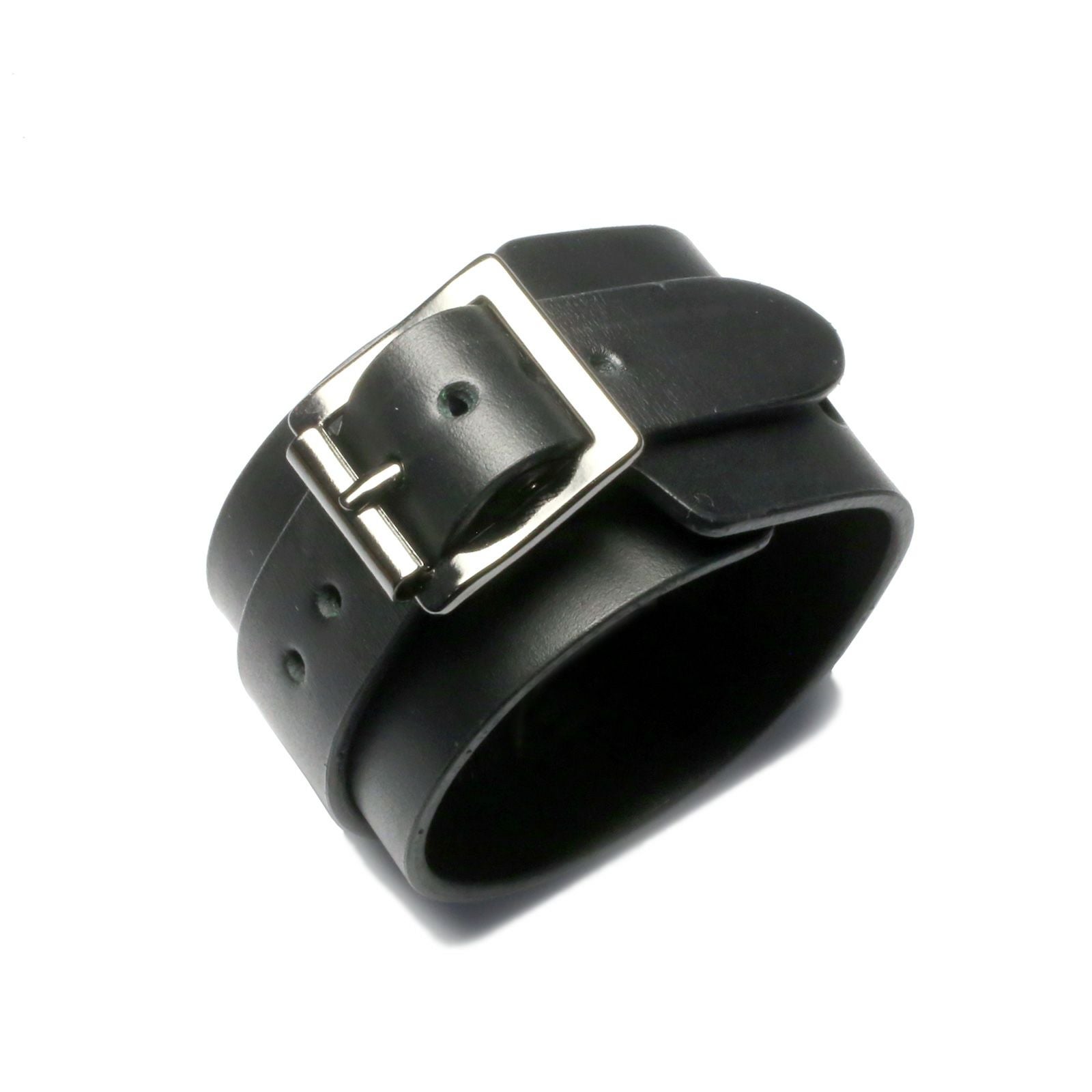 J-BR030)レザーブレスレットシングルバックル-LaVish-｜アクセサリー