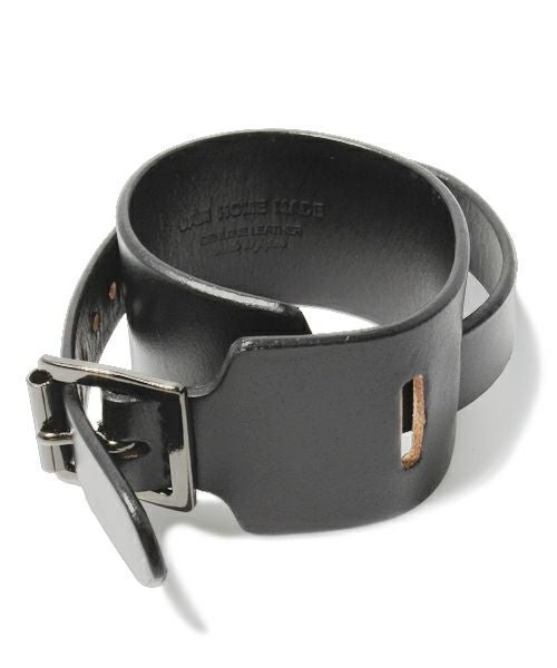 J-BR030)レザーブレスレットシングルバックル-LaVish-｜アクセサリー