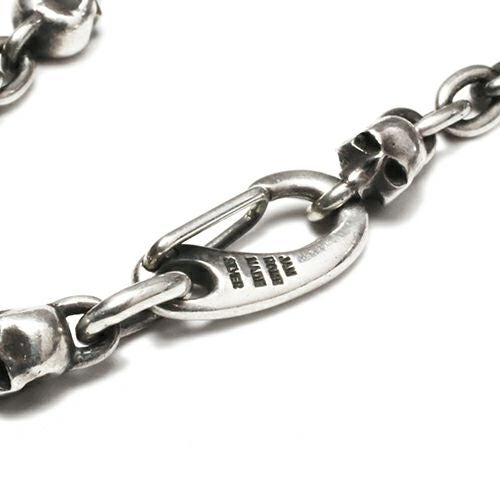 J-NS068)レボリューションスカルチェーンブレスレット｜アクセサリー
