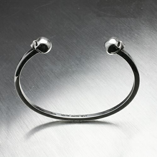 J-NS070)レボリューションスカルバングルS/ブレスレット|アクセサリー J-NS070)レボリューションスカルバングルS/ブレスレット|アクセサリー
