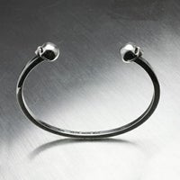 J-NS070)レボリューションスカルバングルS/ブレスレット｜アクセサリー jam home made レボリューションスカル ブレスレット シルバー925