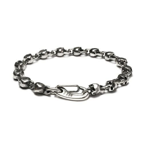 J-NS049)スカルビーズブレスレット｜アクセサリー通販のジャムホーム