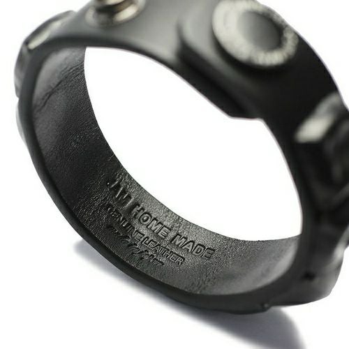 J-NS140)レザーブレスレットシングルスタッズ｜アクセサリー通販の