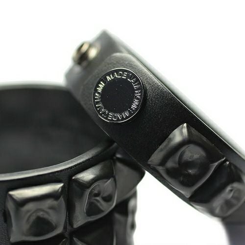 J-NS140)レザーブレスレットシングルスタッズ|アクセサリー通販の J-NS140)レザーブレスレットシングルスタッズ|アクセサリー通販の