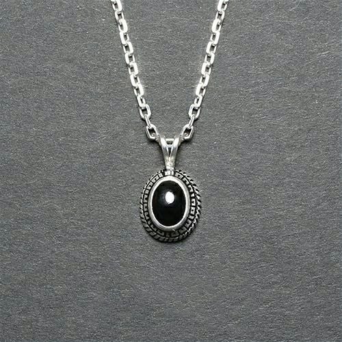 J-NC061)オニキス0010ハイブリッドカレッジネックレス｜アクセサリー