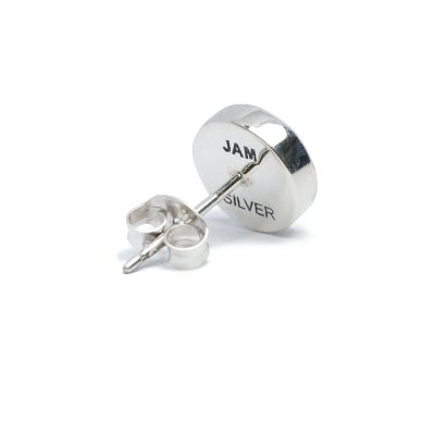 【ジャムホームメイド（JAMHOMEMADE）】オニキス ピアス - シルバー / 片耳