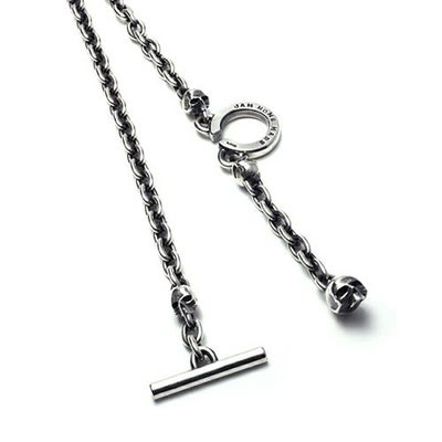 【ジャムホームメイド（JAMHOMEMADE）】レボリューションスカル 3WAY ウォレットチェーン /ネックレス, ブレスレット -シルバー925-