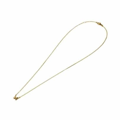 ミニー リボンネックレス - K10 イエローゴールド｜アクセサリー通販の