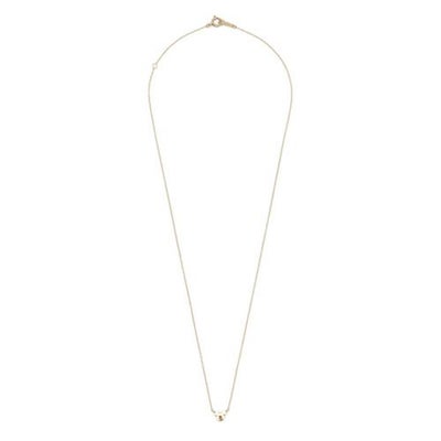 【ジャムホームメイド（JAMHOMEMADE）】ミッキー ブラウンダイヤモンドネックレス - K10イエローゴールド