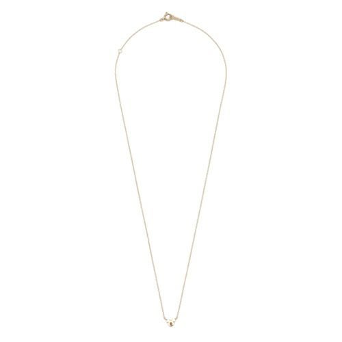 【ジャムホームメイド（JAMHOMEMADE）】ミッキー ブラウンダイヤモンドネックレス - K10イエローゴールド