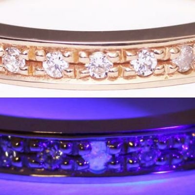 【ジャムホームメイド（JAMHOMEMADE）】フラット ダイヤモンド リング スター S - K10ピンクゴールド / 指輪