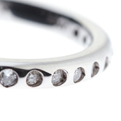 【ジャムホームメイド（JAMHOMEMADE）】シークレットスター ミッキー エターナル リング -K18WG- / 婚約指輪・エンゲージリング