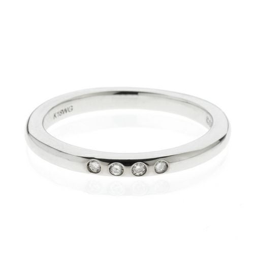 【ジャムホームメイド（JAMHOMEMADE）】シークレットスター ミッキー リング S -K18WG- / 結婚指輪・マリッジリング