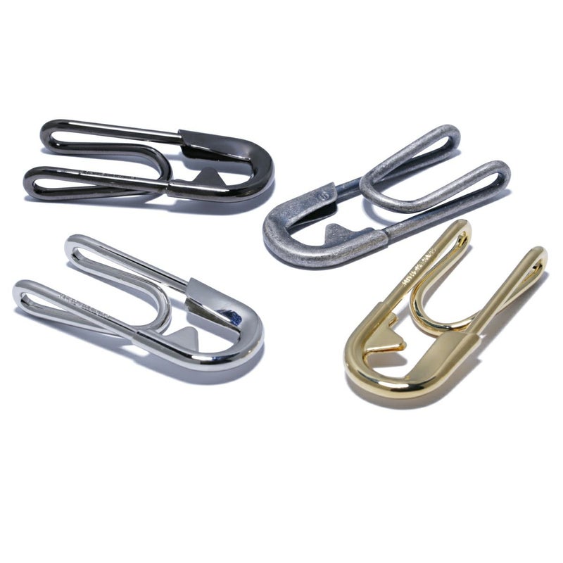 【ジャムホームメイド（JAMHOMEMADE）】安全ピン（セーフティピン）マネークリップ