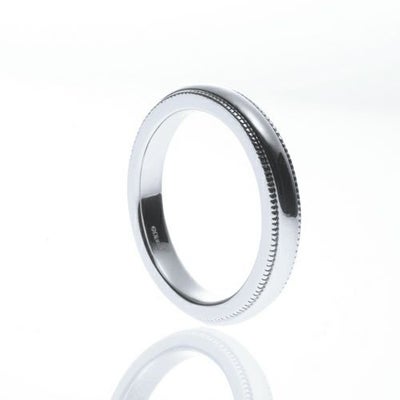 【ジャムホームメイド（JAMHOMEMADE）】眠れる森の美女 - "Sleeping Beauty" マリッジリング M -K18 WG- / 結婚指輪・マリッジリング