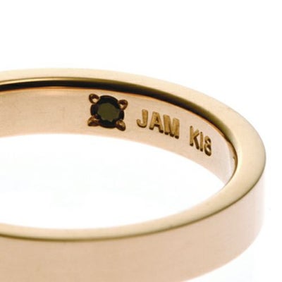 【ジャムホームメイド（JAMHOMEMADE）】カットレスリング LIMITED -K18PG- / 結婚指輪・マリッジリング