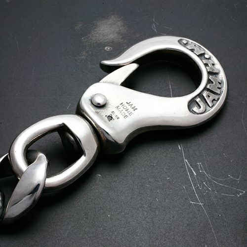 J-NS248)クラシック喜平キーチェーン/キーホルダー/カラビナタイプ