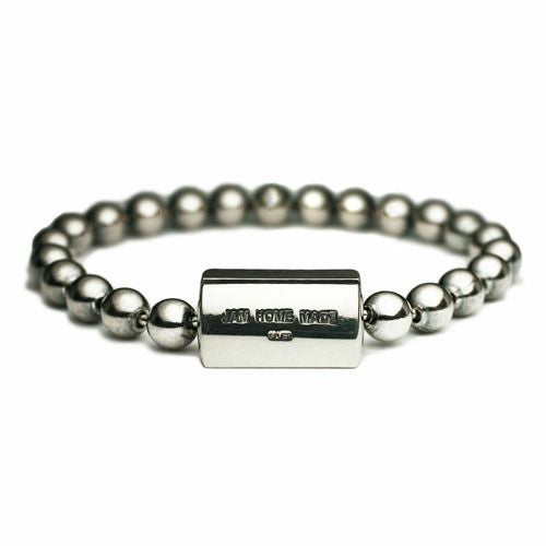 J-NS357)AB型ボールチェーンブレスレットNEWTYPE（血液型） / ペア