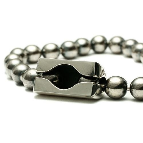 J-NS354)A型ボールチェーンブレスレットNEWTYPE（血液型） / ペア