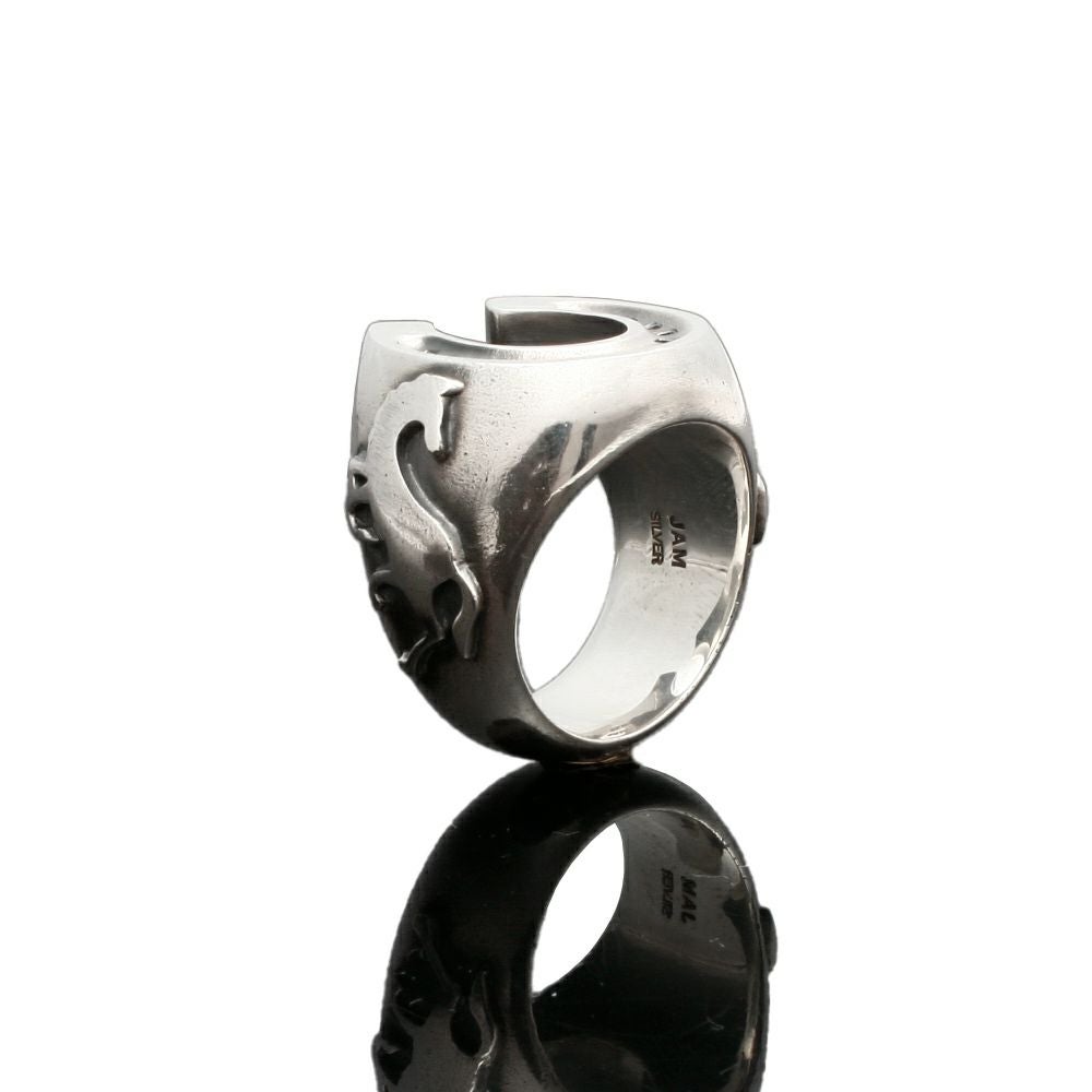 ホースシューリング/ 指輪｜アクセサリー通販のジャムホームメイド