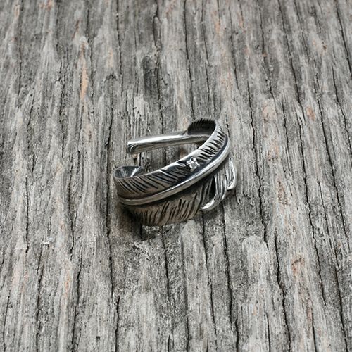 J-NS387)ダイヤモンドフェザーリングS/指輪・ペアリング｜アクセサリー