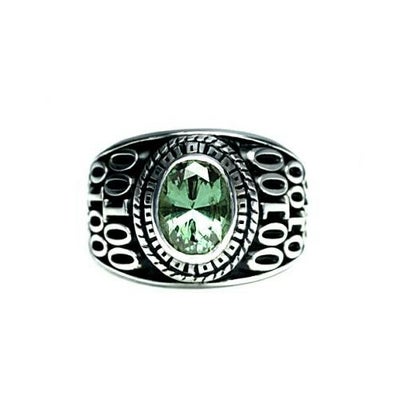 【ジャムホームメイド（JAMHOMEMADE）】5月 誕生石 0010ハイブリッド カレッジリング S / 指輪