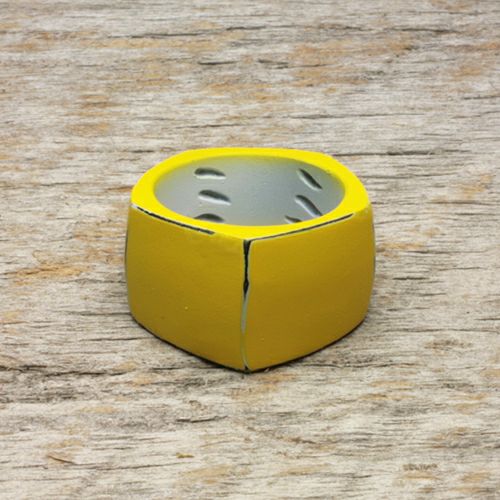 J-NS401)そんなバナナスライスリングLM-イエロー/指輪｜アクセサリー