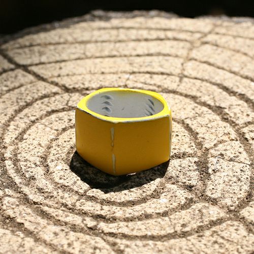 J-NS401)そんなバナナスライスリングLM-イエロー/指輪｜アクセサリー