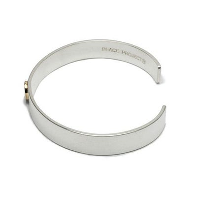 K10 ピースフラットバングル / ブレスレット ・ バングル