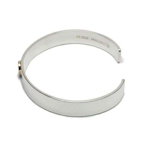 K10 ピースフラットバングル / ブレスレット ・ バングル