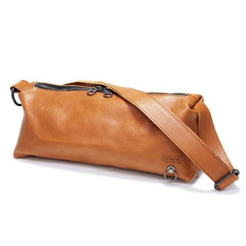 J-BG001)ENDUREレザー2WayドラムバッグショルダーバッグS-ブラック