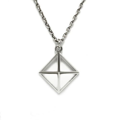 スケルトンスタッズネックレス｜アクセサリー通販のジャムホームメイド