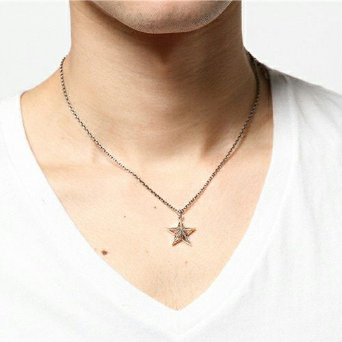 【ジャムホームメイド（JAMHOMEMADE）】スケルトン スター スタッズ ネックレス