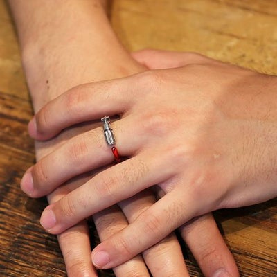 【ジャムホームメイド（JAMHOMEMADE）】スターウォーズ "STAR WARS&trade;" ライトセーバー リング -DARTH VADER- / 指輪