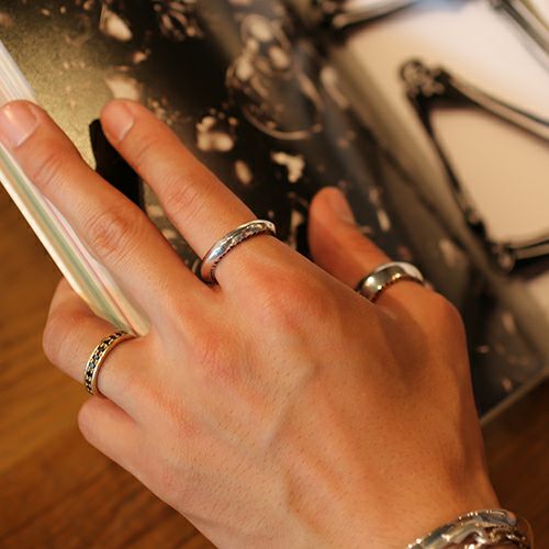 リング 指輪 blackdia ocean（ブラックダイヤオーシャン） 指輪 リング ナロータイ