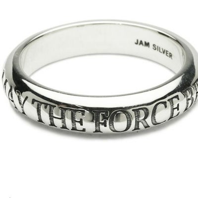 【ジャムホームメイド（JAMHOMEMADE）】スターウォーズ "STAR WARS&trade;" メッセージ リング M / 指輪