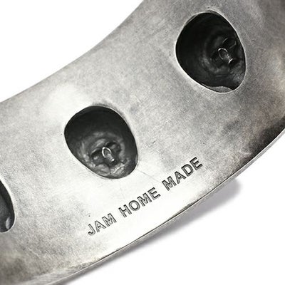 【ジャムホームメイド（JAMHOMEMADE）】スリーワイズ モンキーズ スカル バングル / ブレスレット