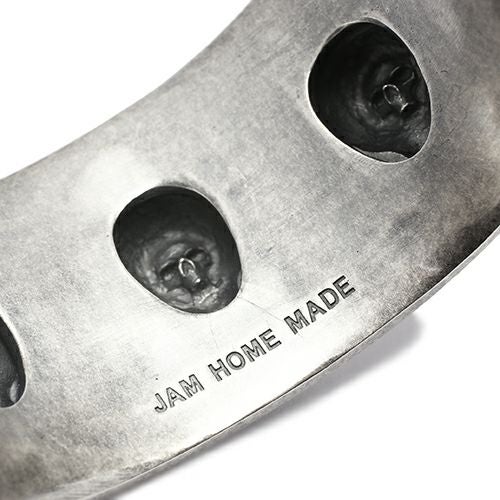【ジャムホームメイド（JAMHOMEMADE）】スリーワイズ モンキーズ スカル バングル / ブレスレット