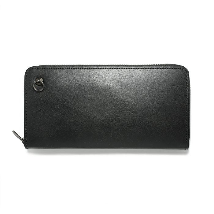 JNS600)イエローインサイドラウンドファスナー長財布/ロングウォレット