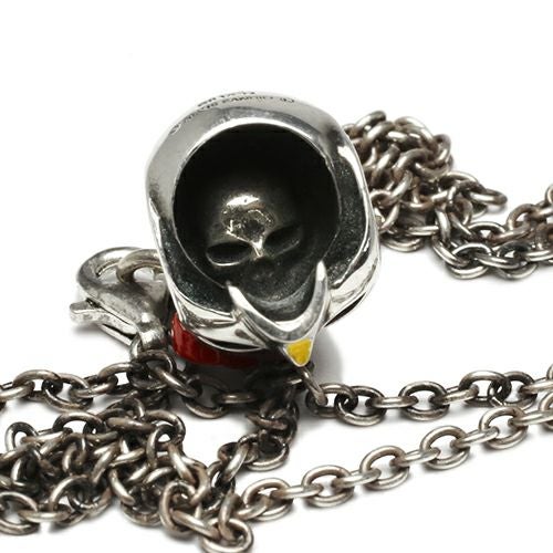 JKT002S)ハローキティ/HelloKittyスカルフェイスネックレス サンリオ