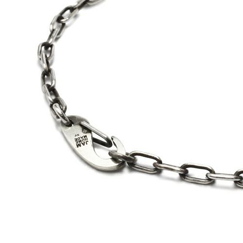 J-NS415-SV)マガタマシンプルチェーンブレスレット-シルバー