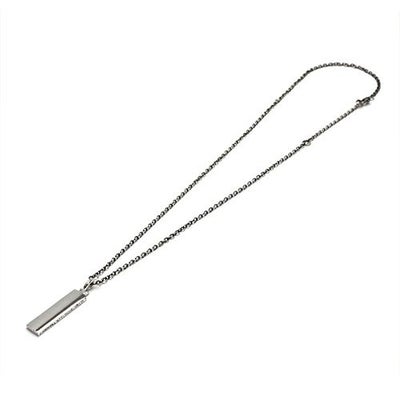 【ジャムホームメイド（JAMHOMEMADE）】PMA プレート ネックレス - シルバー