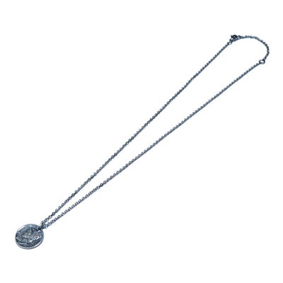 【ジャムホームメイド（JAMHOMEMADE）】コイン ネックレス ヴィンテージ マーキュリーコイン - シルバー