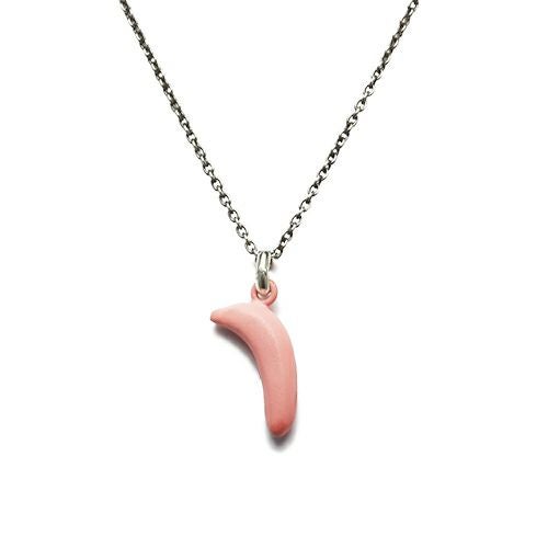 J-NS174-SV)そんなバナナネックレスM-シルバー｜アクセサリー通販の