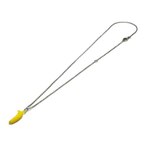 【ジャムホームメイド（JAMHOMEMADE）】そんなバナナ ネックレス S - イエロー / レディース