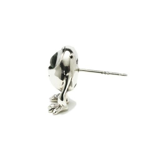JWDMU004SV)モンスターズインク ユニバーシティマイク/ピアス-シルバー