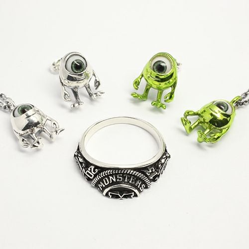 JAM  MADE モンスターズインク マイク ピアス　シルバー JWDMU004SV)モンスターズインク ユニバーシティマイク/ピアス-シルバー